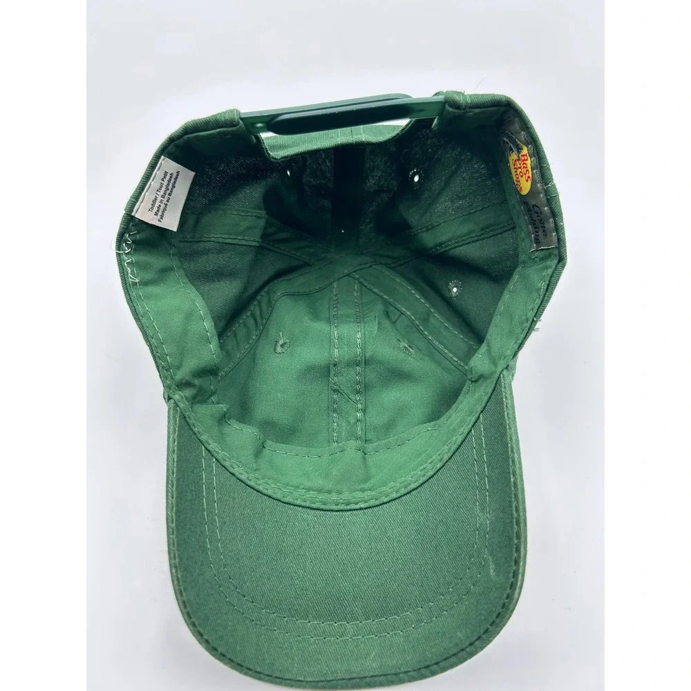 Cabelas Toddler Green Snapback Hat Bass Pro Shops Embroidered Logo‎ Fishing Cap